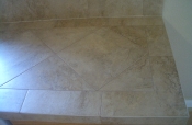 Porcelain kitchen countertops and backsplash
