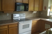 Ceramic kitchen backsplash