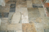 Porcelain floor tile