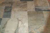 Porcelain floor tile