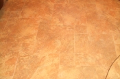 Porcelain pinwheel master bathroom floor in Fort Collins