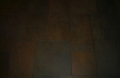 Porcelain basketweave tile floor in Fort Collins