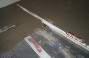 Whte Thassos Marble master bathroom tile remodel