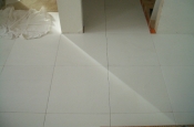 Whte Thassos Marble master bathroom tile remodel