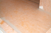 Whte Thassos Marble master bathroom tile remodel