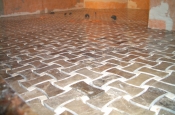 Whte Thassos Marble master bathroom tile remodel