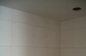 Whte Thassos Marble master bathroom tile remodel