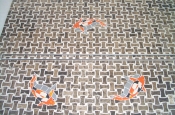 Whte Thassos Marble master bathroom tile remodel