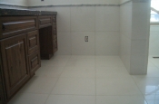 Whte Thassos Marble master bathroom tile remodel