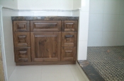 Whte Thassos Marble master bathroom tile remodel