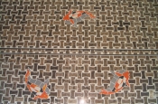 Whte Thassos Marble master bathroom tile remodel