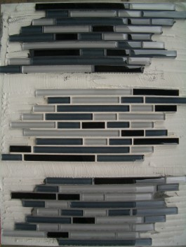 Different grouts give different looks.