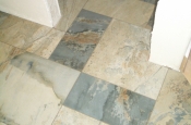 Porcelain floor tile
