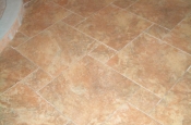 Porcelain pinwheel floor tile in Fort Collins, CO
