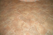 Porcelain pinwheel pattern floor tile in Fort Collins, CO