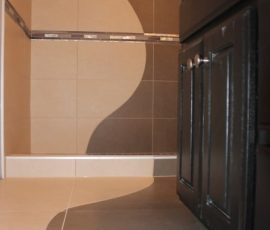Custom shower design