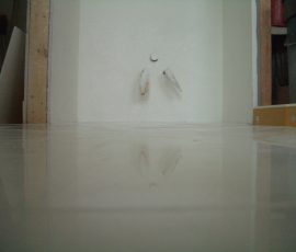 Whte Thassos Marble master bathroom tile remodel
