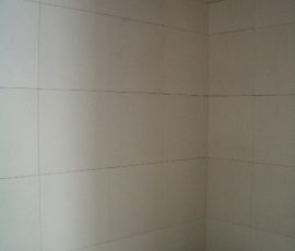 Whte Thassos Marble master bathroom tile remodel