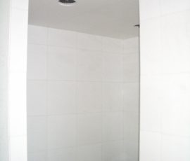 Whte Thassos Marble master bathroom tile remodel