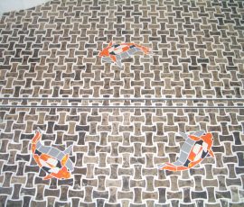 Whte Thassos Marble master bathroom tile remodel