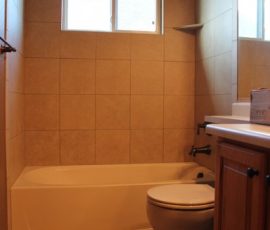 Porcelain and glass shower remodel in Fort Collins_1742