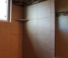 Porcelain and glass shower remodel in Fort Collins_1747