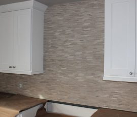 Limestone mosaic kitchen backsplash in Fort Collins_1982